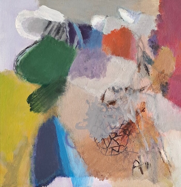 绘画 标题为“Fresh morning” 由Kae-He Zöllner, 原创艺术品, 丙烯