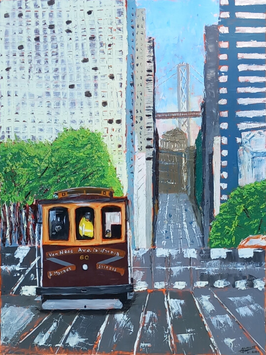 "2024 11 01" başlıklı Tablo Alain Elshocht tarafından, Orijinal sanat, Petrol