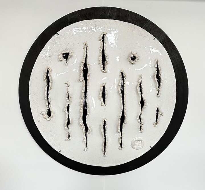 Sculpture titled "Свобода слова" by Anastasia Morozova, Original Artwork, Ceramics