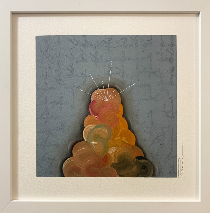 Painting,  9.8x9.8 in 