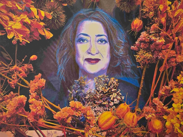 Hommage an Zaha Hadid 1950 Bagdad-2016 Miami