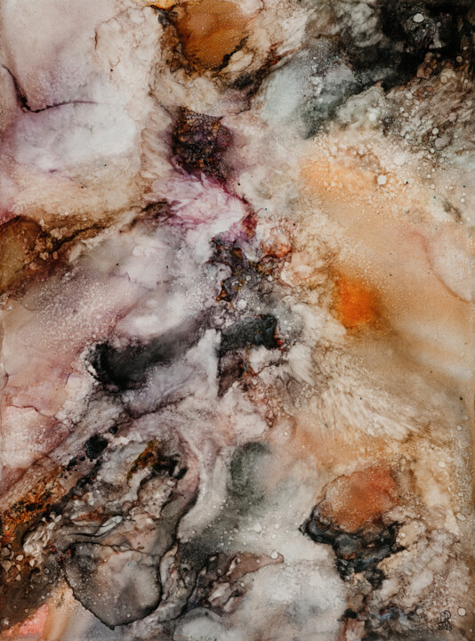 绘画 标题为“Cercava pace tra le…” 由Daniele Rebecchi, 原创艺术品, 颜料