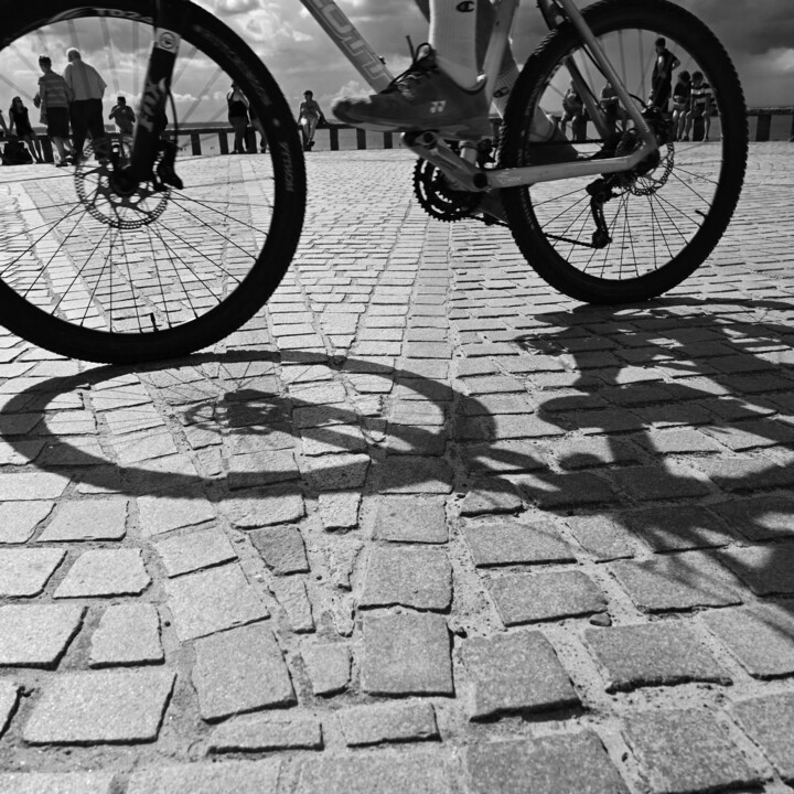 Photography titled "Star bike" by Jean-Christophe Beauvais, Original Artwork, Digital Photography