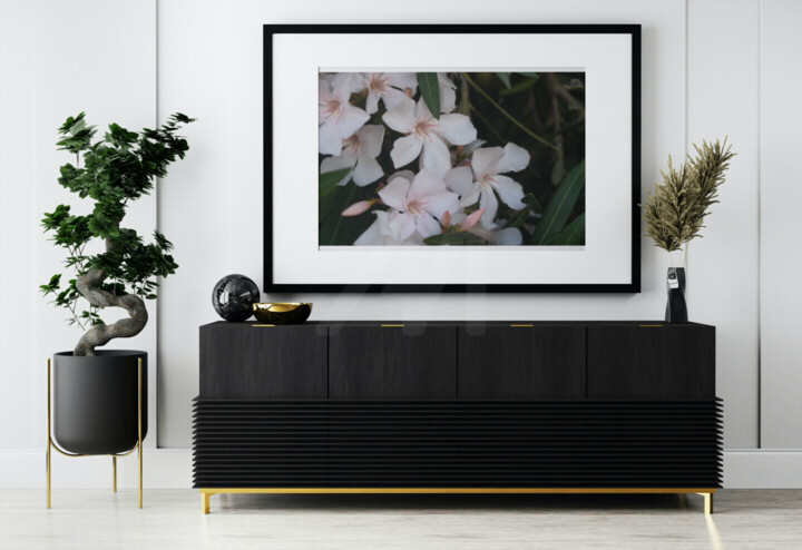 Werk ingelijst gepresenteerd