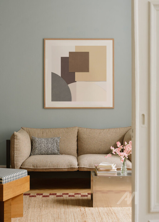 Work presented framed