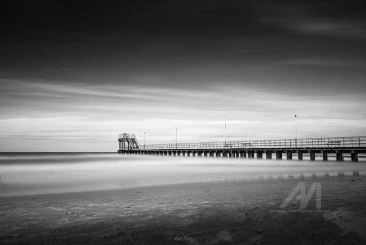 Fotografia zatytułowany „Where the Sea Meets…” autorstwa Krystian Falkowski, Oryginalna praca, Fotografia cyfrowa