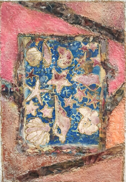 "Coming from the Sea" başlıklı Tablo Banu Muazzez Arpalı tarafından, Orijinal sanat, Akrilik