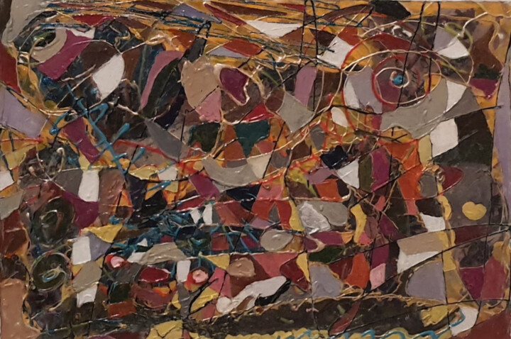 "Partial Whole" başlıklı Tablo Banu Muazzez Arpalı tarafından, Orijinal sanat, Akrilik