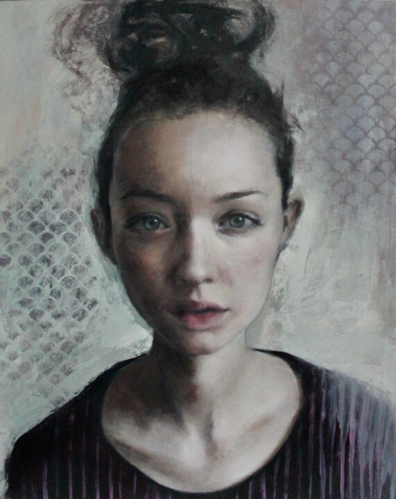 Pintura intitulada "Light Slides across…" por Federica Belloli, Obras de arte originais, Acrílico Montado em Armação em made…