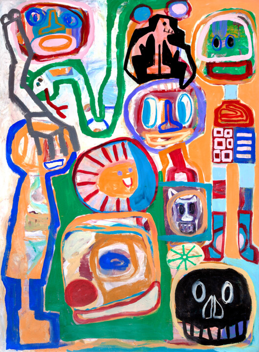 "Another Day" başlıklı Tablo Tommy Lennartsson tarafından, Orijinal sanat, Akrilik