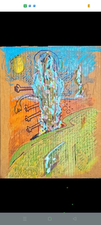 "Untitled (after Van…" başlıklı Tablo Adrian Dordelly tarafından, Orijinal sanat, Tükenmez kalem