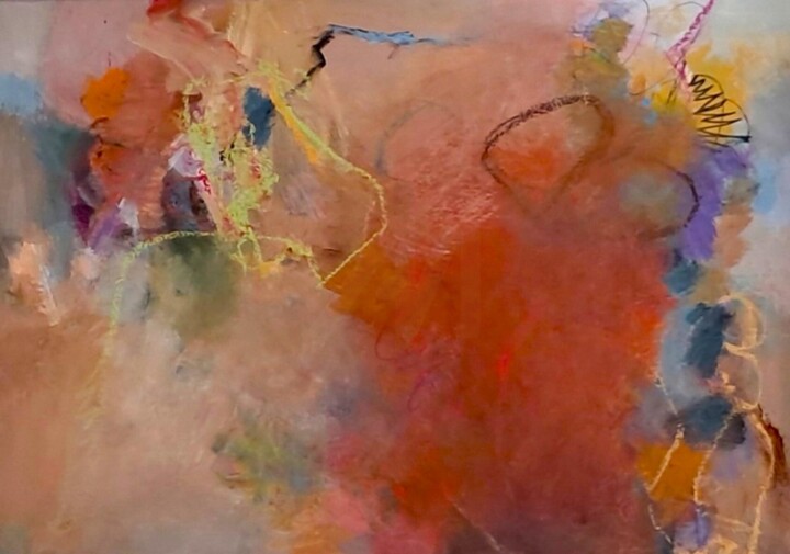 绘画 标题为“Feel good” 由Kae-He Zöllner, 原创艺术品, 丙烯