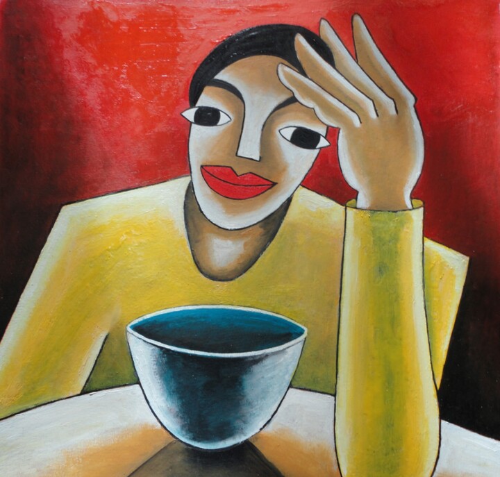 Dessin,  13,8x13,8 in 