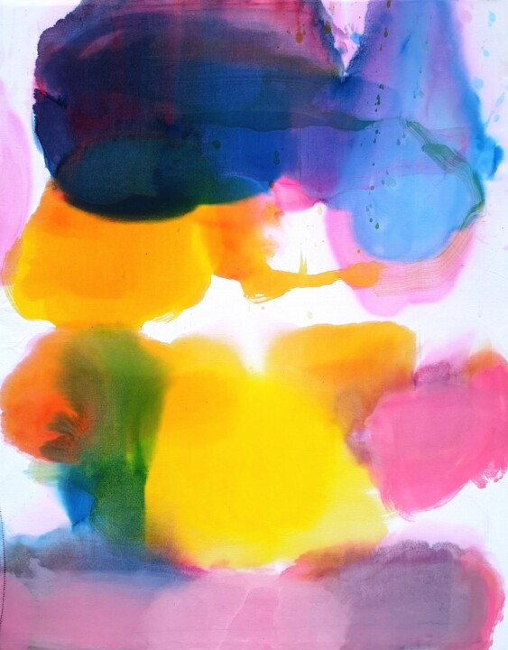 Pintura intitulada "Untitled C3" por Massimo Quadrelli, Obras de arte originais, Acrílico