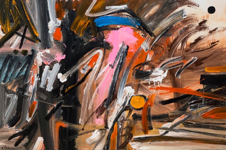 "Solar Eclipse" başlıklı Tablo Tung Duc Pham tarafından, Orijinal sanat, Akrilik