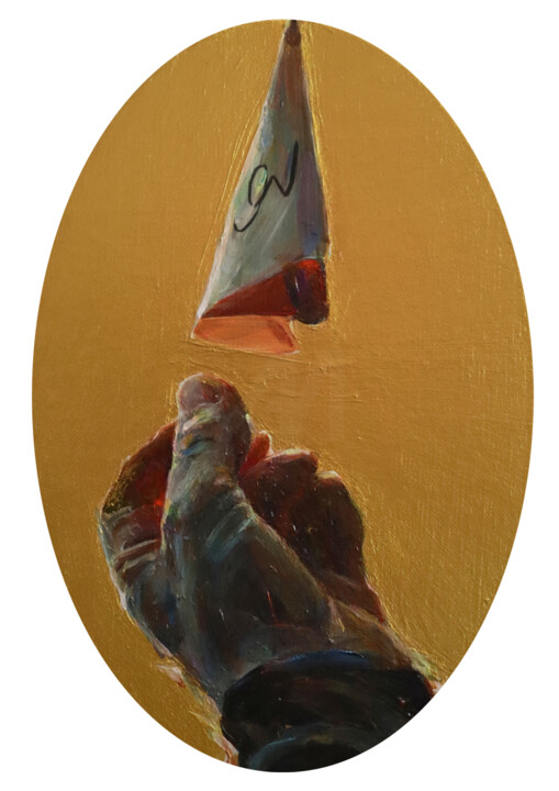 Painting titled "Love Letter Series…" by Hoho Kuo, Original Artwork, Acrylic