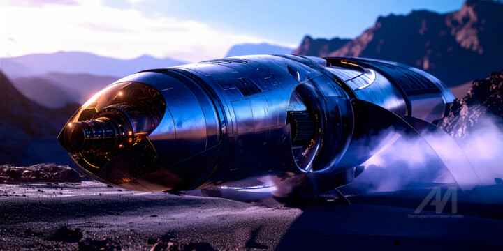 "FB" başlıklı Dijital Sanat Dejan Vucelic (Merle) tarafından, Orijinal sanat, AI tarafından oluşturulan görüntü