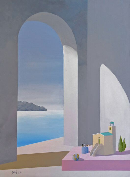 Pintura intitulada "Indizi" por Gaetano Ligrani (Gali), Obras de arte originais, Acrílico