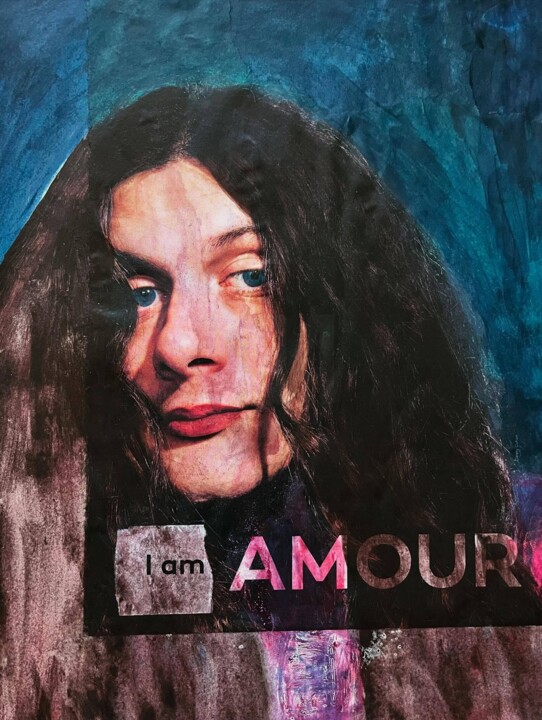 Painting titled "« La gorge-profonde…" by Ananda Eva, Original Artwork, Acrylic