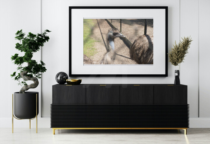 Work presented framed