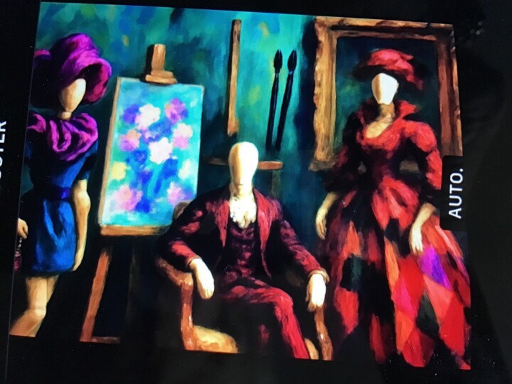 "Famille de mannequi…" başlıklı Fotoğraf Vèridiana tarafından, Orijinal sanat, Fotoşopsuz fotoğraf