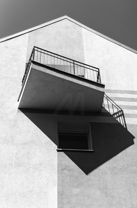 Fotografia zatytułowany „balkon” autorstwa Jerzy Jaworski, Oryginalna praca, Fotografia cyfrowa