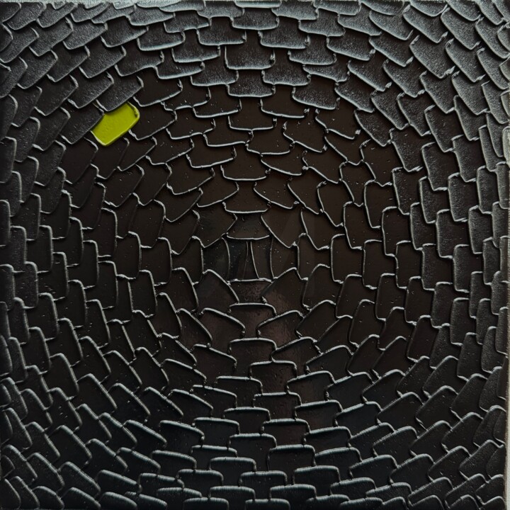 "N° - 1080" başlıklı Tablo Aykaz Arzumanyan tarafından, Orijinal sanat, Petrol Ahşap Sedye çerçevesi üzerine monte edilmiş