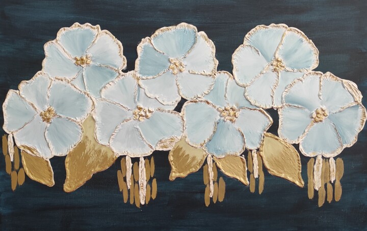 Картина под названием "Original artwork 'Z…" - Kaoutar Belarbi, Подлинное произведение искусства, Акрил