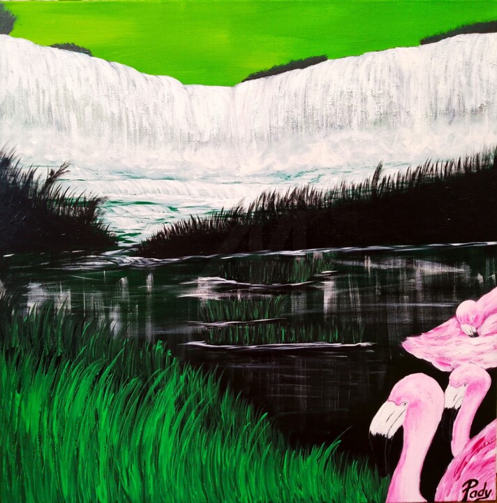 "Sound of the night" başlıklı Tablo Pady Fremberg tarafından, Orijinal sanat, Akrilik