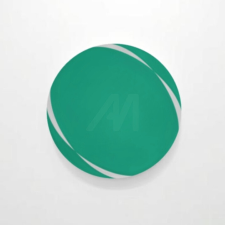 Peinture intitulée "Orb (0010)" par Kris Kim, Œuvre d'art originale, Acrylique Monté sur Châssis en bois