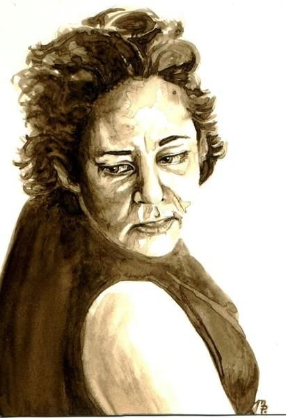 Printmaking titled "rearviewing" by Michelle Parkman, Original Artwork