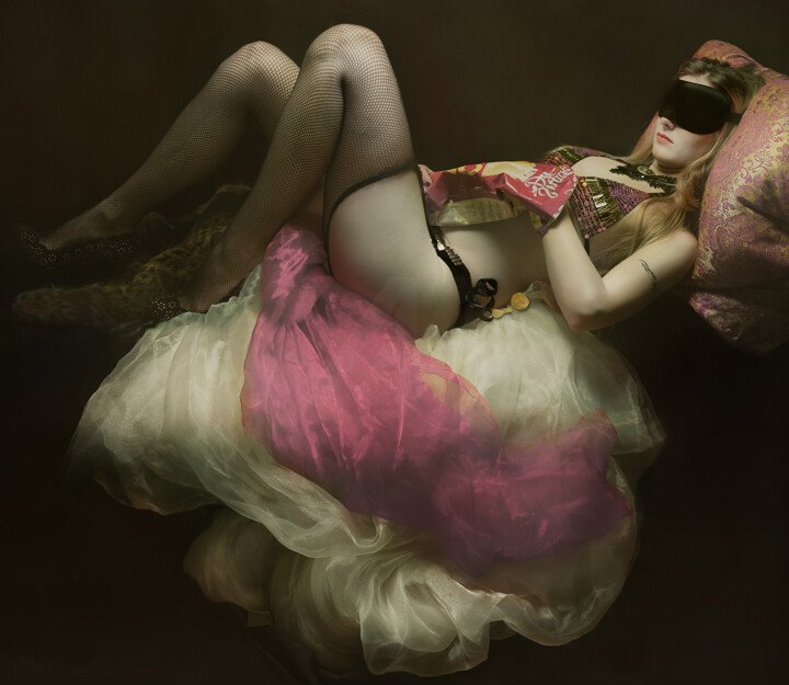 Fotografia zatytułowany „Mister chips” autorstwa Mariska Karto, Oryginalna praca, Fotografia cyfrowa