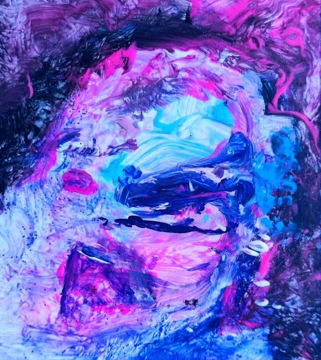 "Gender magic before…" başlıklı Tablo Milto Sideris tarafından, Orijinal sanat, Akrilik