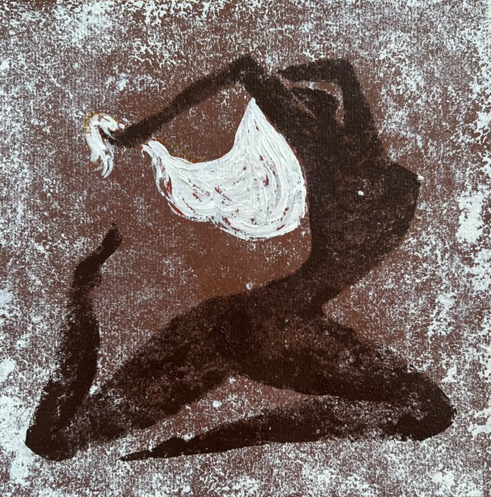 Peinture,  9,8x9,8 in 