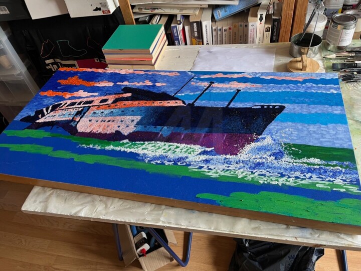 Etapes de réalisation de l'œuvre