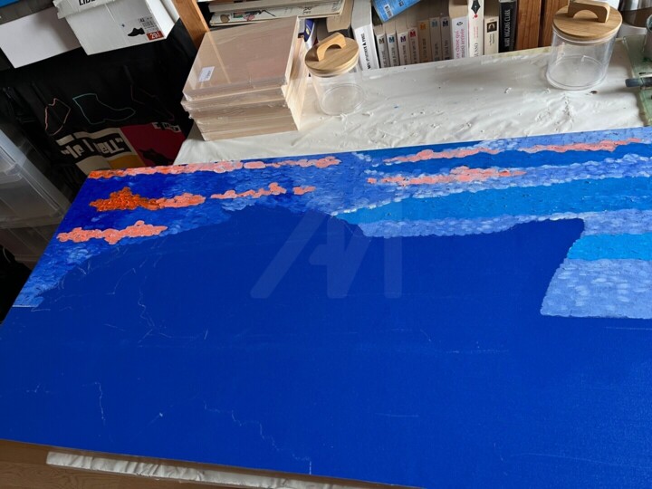 Etapes de réalisation de l'œuvre