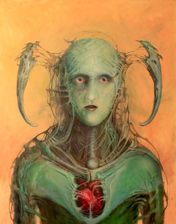 绘画 标题为“Heartache” 由Ed Schaap, 原创艺术品, 油