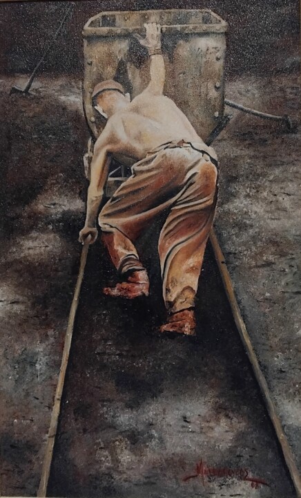 Painting titled "Telegraph Road  11" by Theodoros Markopoulos, Original Artwork, Oil