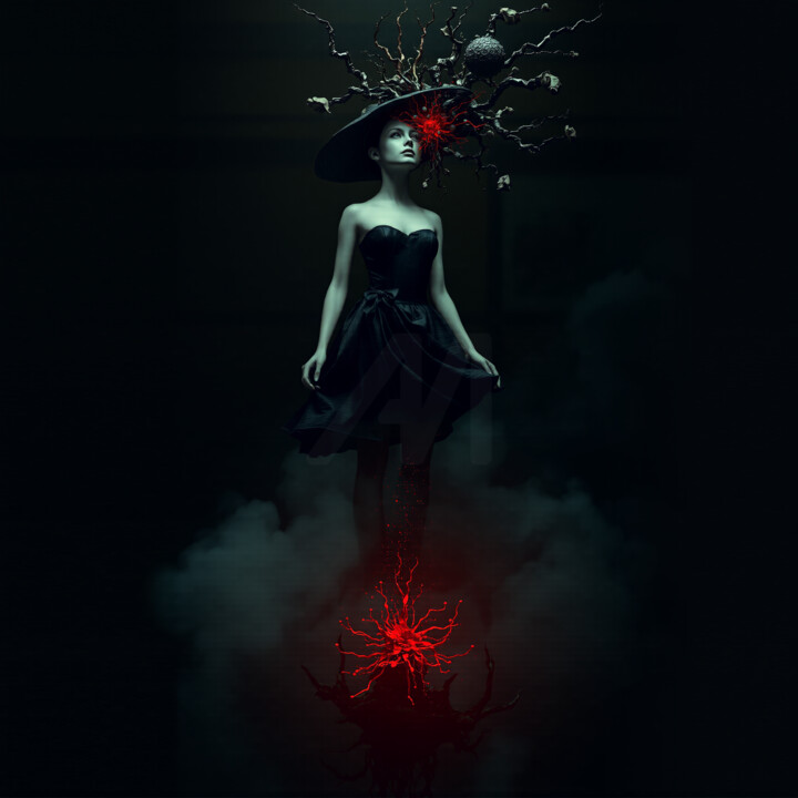 "Random Domino" başlıklı Dijital Sanat Kubicol tarafından, Orijinal sanat, Dijital baskı