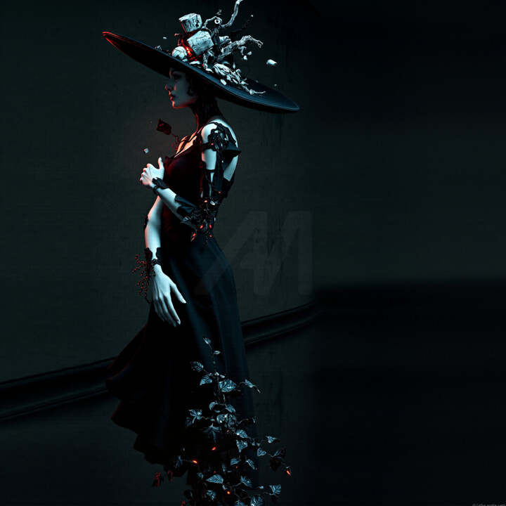 "deep wound" başlıklı Dijital Sanat Kubicol tarafından, Orijinal sanat, Dijital baskı