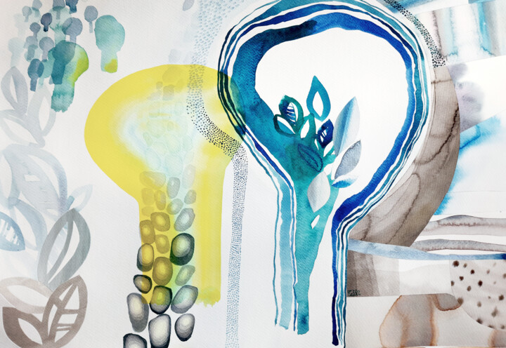 Kolaj,  13,8x19,7 in 