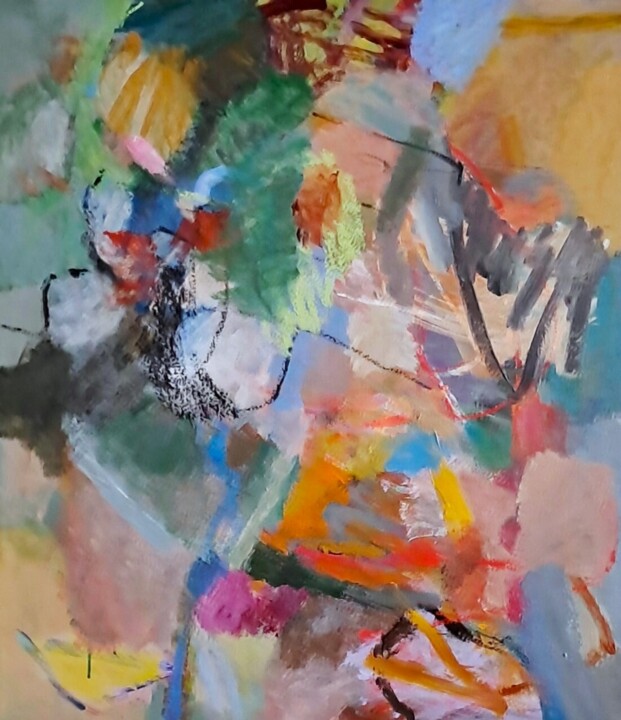 绘画 标题为“That time of Autumn” 由Kae-He Zöllner, 原创艺术品, 丙烯