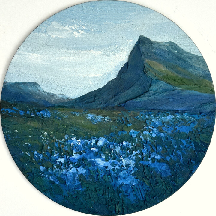 "Mountain bloom, tex…" başlıklı Tablo Julia Evpak tarafından, Orijinal sanat, Akrilik