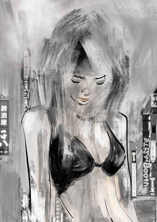 "Día gris" başlıklı Dijital Sanat Joseph Abalos tarafından, Orijinal sanat, Dijital Resim