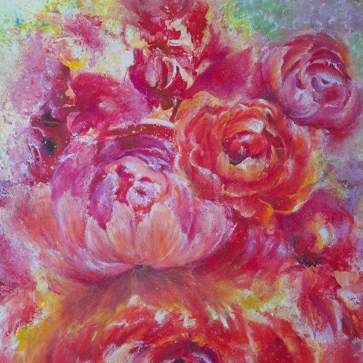 Artwork's surface or texture