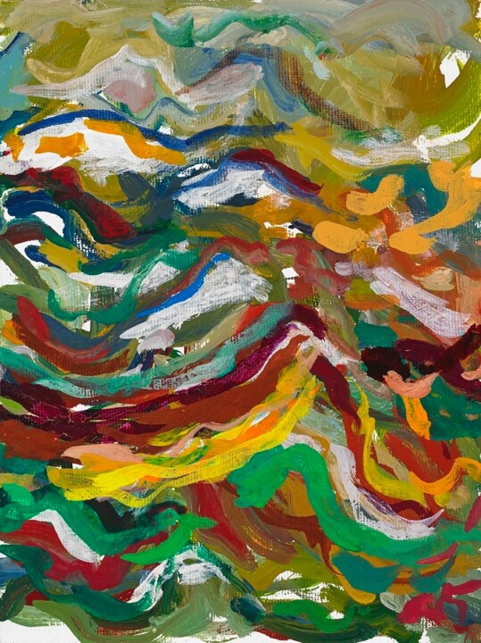 "2010-2013. Serie “P…" başlıklı Tablo Lluís Cots tarafından, Orijinal sanat, Petrol Karton üzerine monte edilmiş