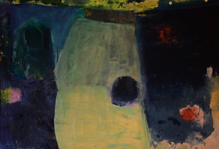 Painting titled "Rays of Light" by Ihor Melnyk, Original Artwork, Oil