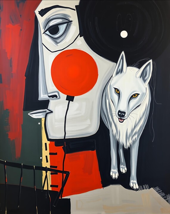 "Sguardo Dorato di V…" başlıklı Tablo De Saporettis "Daam" tarafından, Orijinal sanat, Akrilik