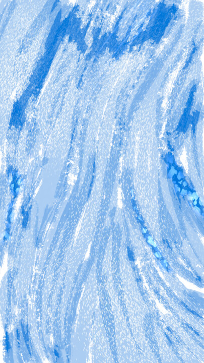 Arts numériques intitulée "vibrant experiments…" par Lya Helia, Œuvre d'art originale, Peinture numérique