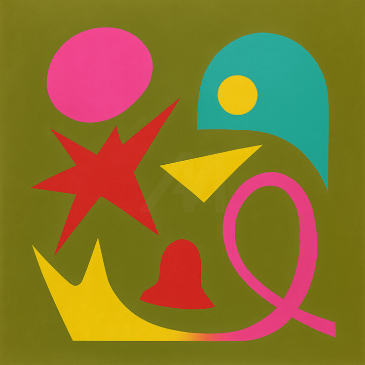 "Explosion Chromatiq…" başlıklı Dijital Sanat Yahya Ahssaini tarafından, Orijinal sanat, Dijital Resim